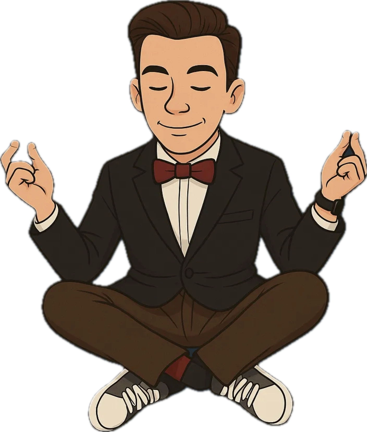 Sat Naing character illustration